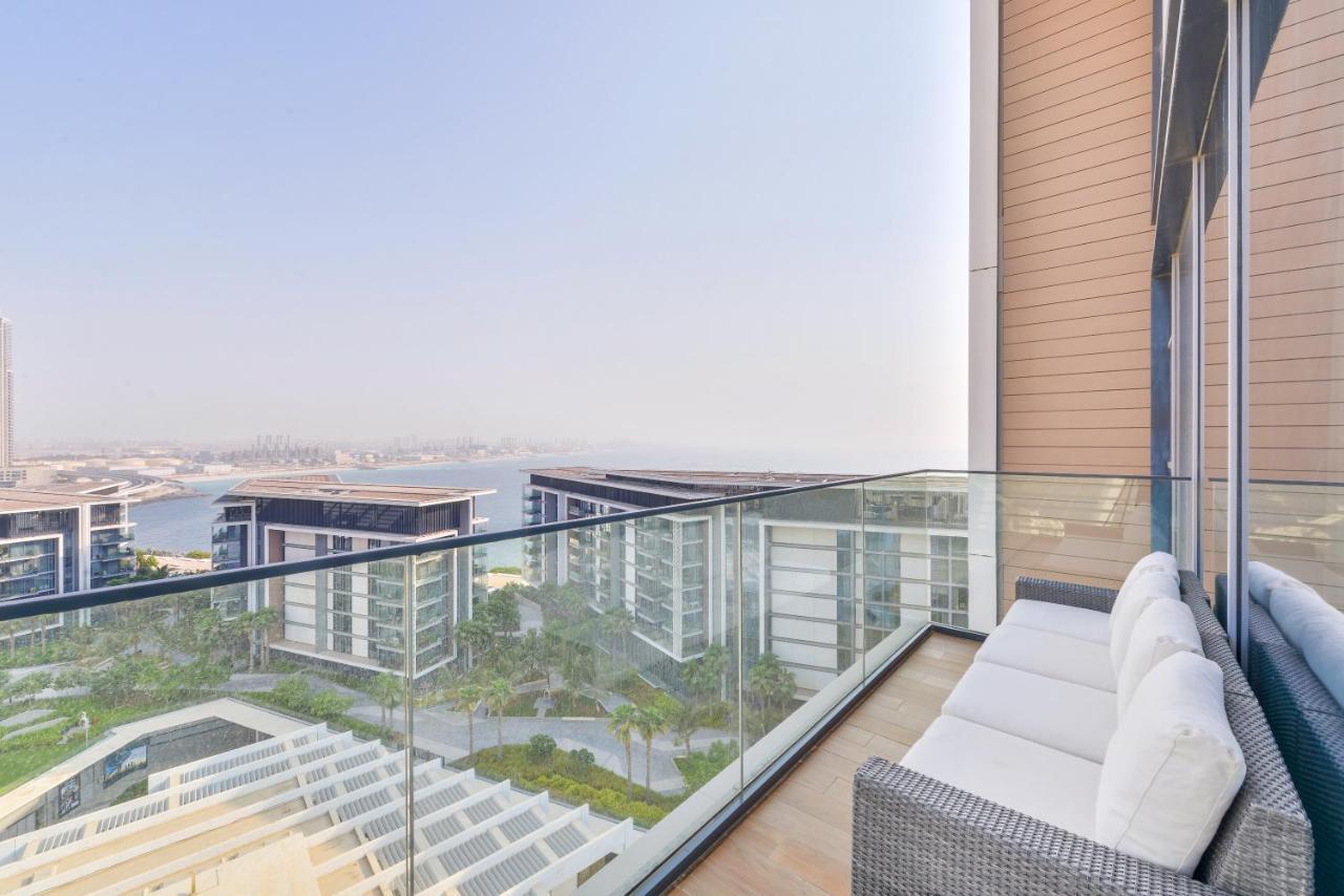 Spectacular 3 Bedroom Condo With Maids Room Facing The Dubai Eye Kültér fotó
